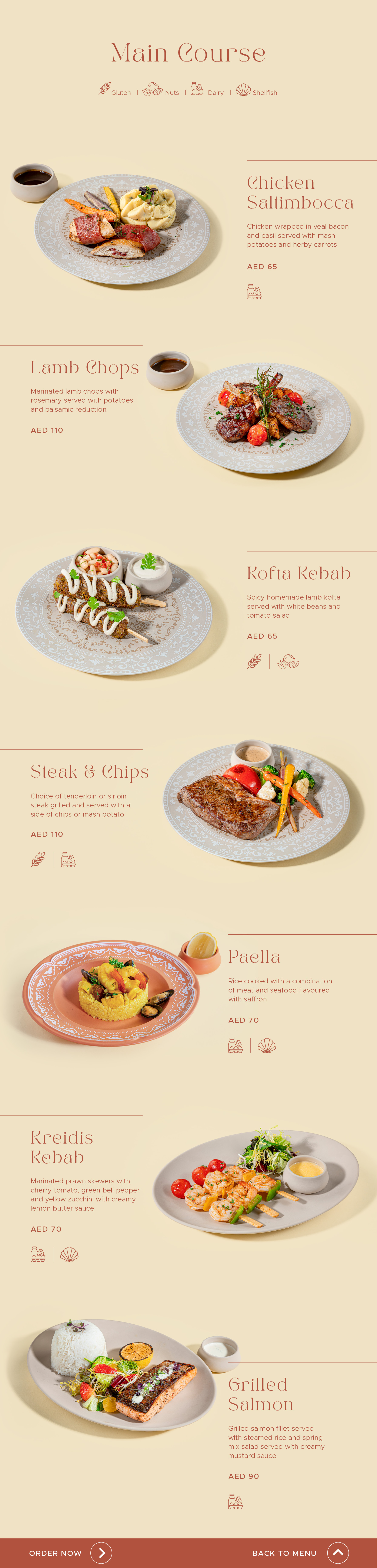 Caliente Cafe menu page 11