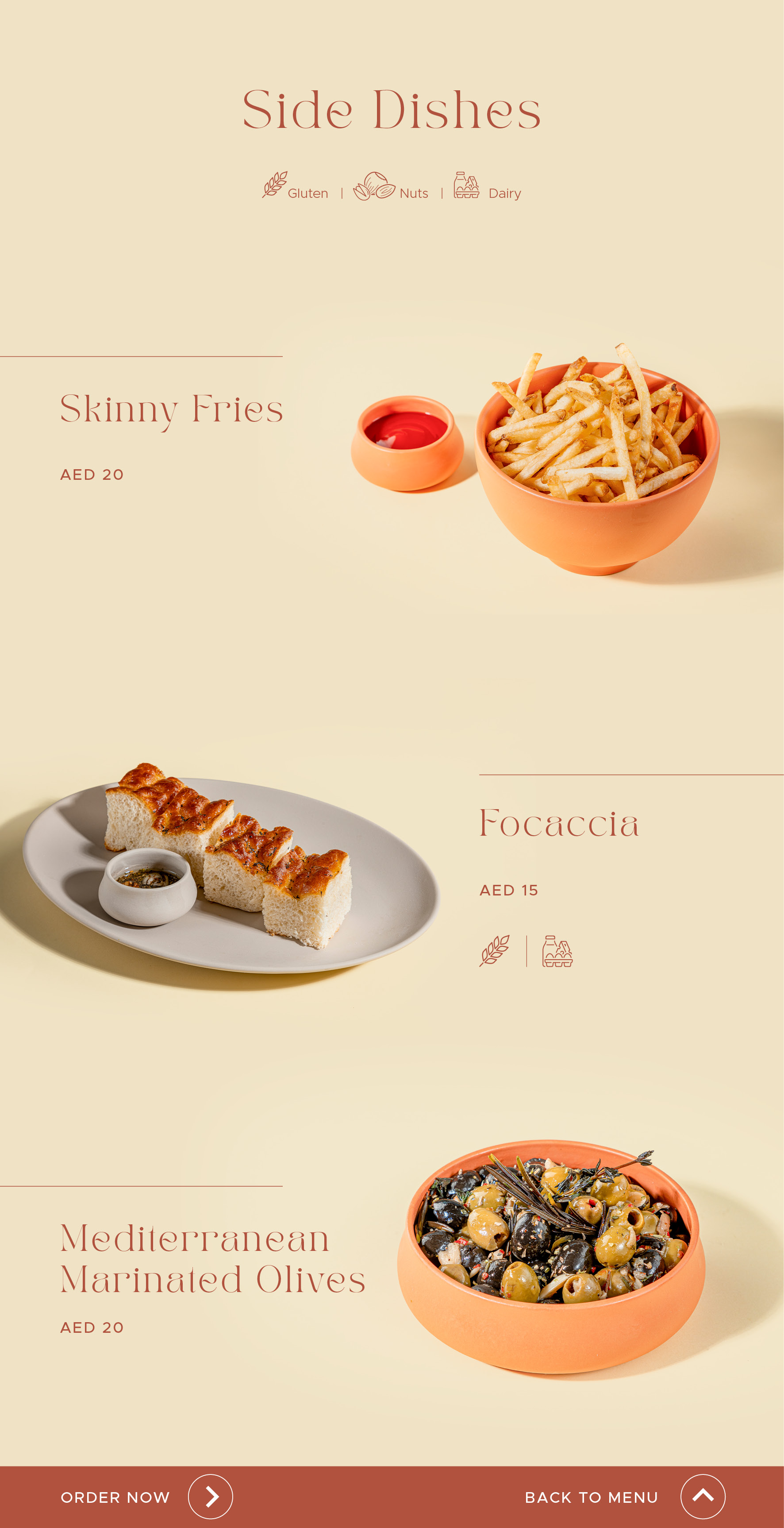 Caliente Cafe menu page 12